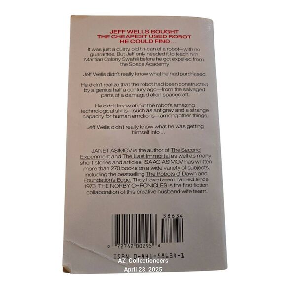 The norby chronicles by Janet and Isaac Asimov - ace science fiction - isbn 0441 - Picture 5 of 6